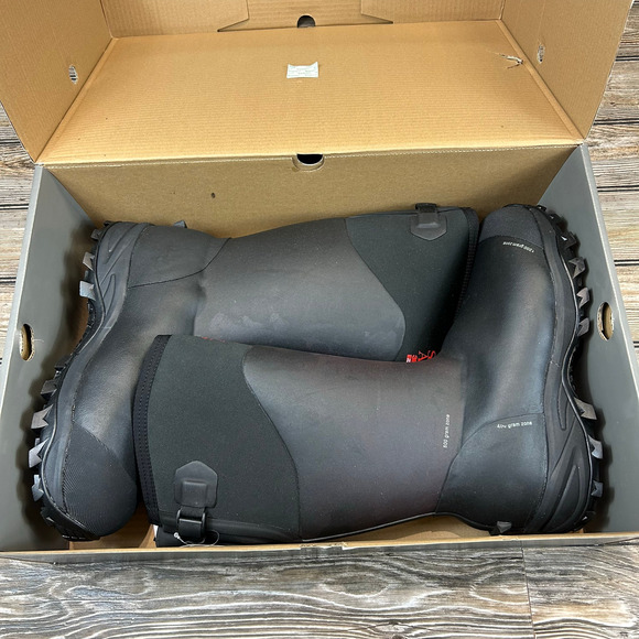 Sports Afield Men\'s 10 Premium Zone Insulated Boots Black NIB Waterproof 1200g